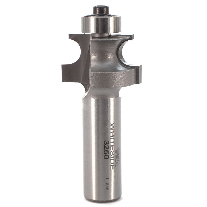 3250 Edge Beading Router Bit 1/2" SH 1" D X 5/16" BD X 5/8" CL X 2-1/4" OL